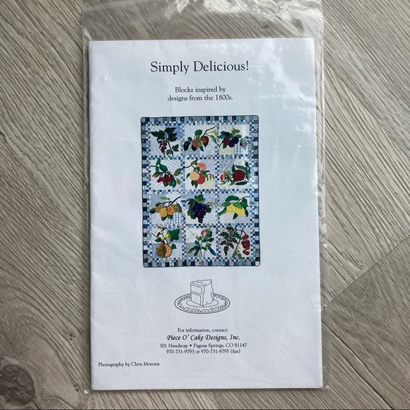 Quilt Block Pattern “Black Currants” a Design Inspired by 1800s Botanical Prints - Picture 6 of 8